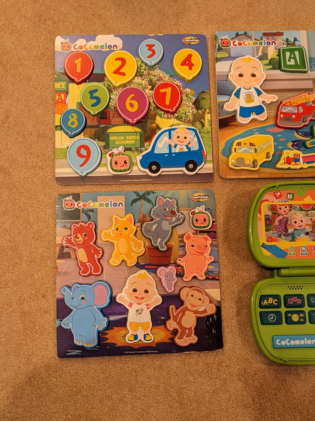 ⚽ CoComelon Wooden Puzzles and Toy - photo 2
