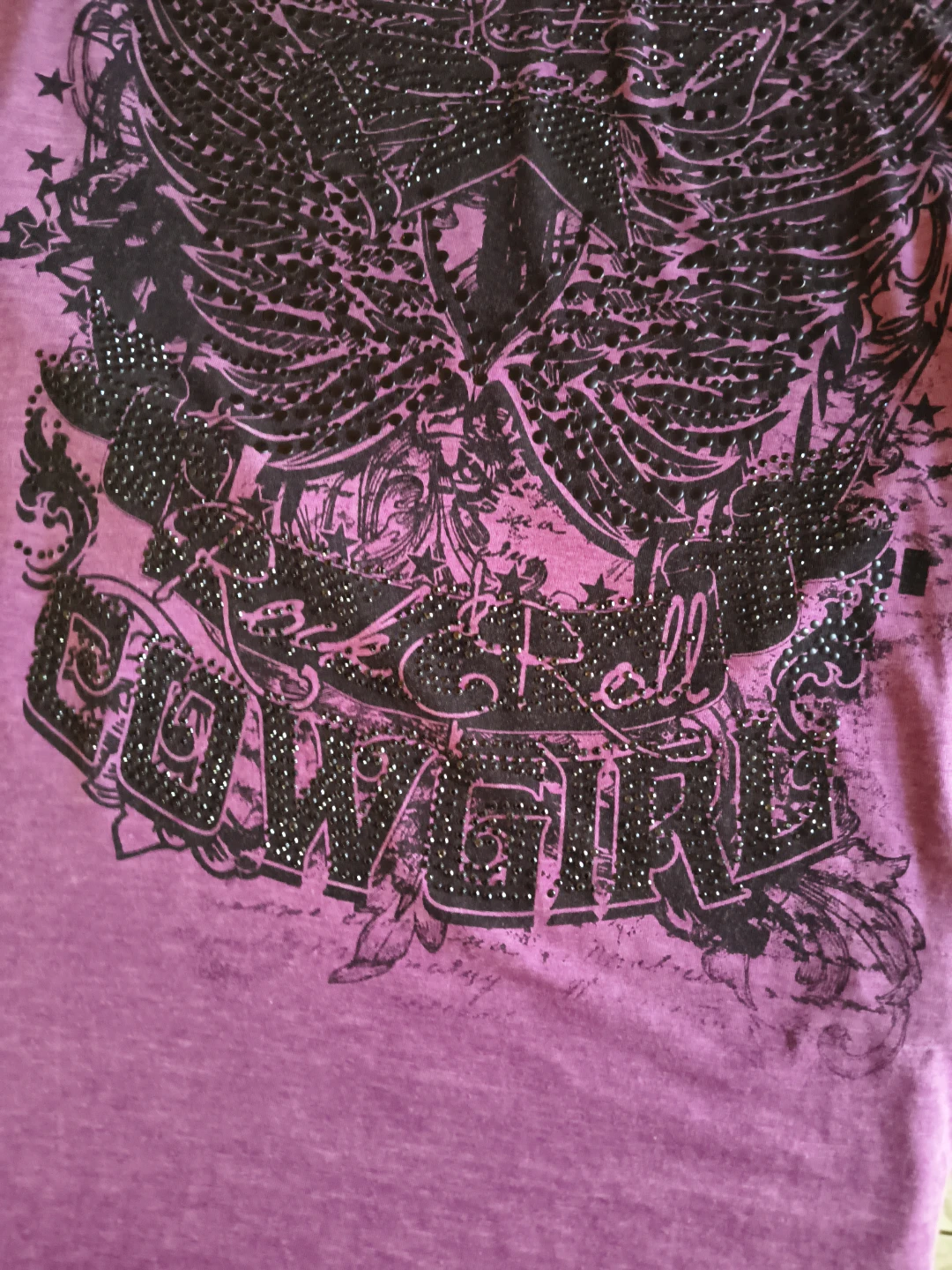 Rock & Roll Cowgirl Long Sleeve Graphic T-Shirt - photo 4