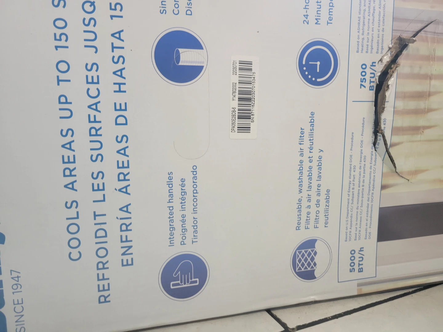 Danby 3-in-1 Portable Air Conditioner - photo 3