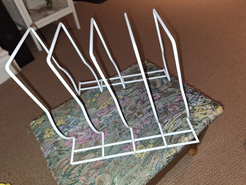 White Metal Magazine / Letter Holder
