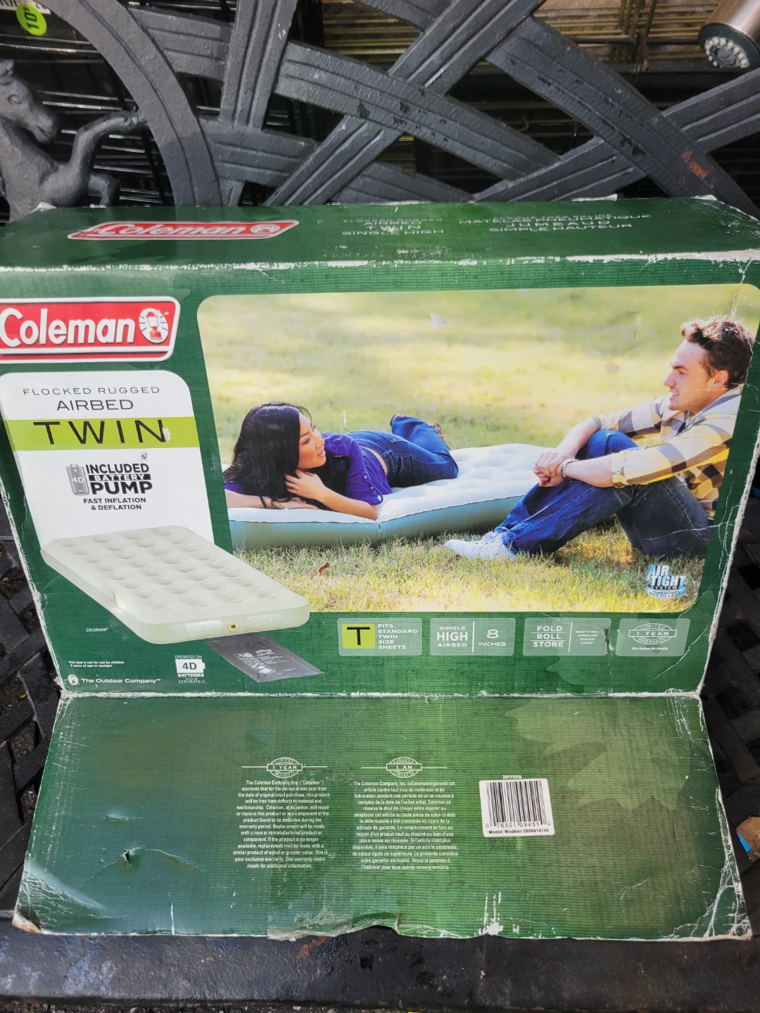 Coleman AIRBED TWIN brand new