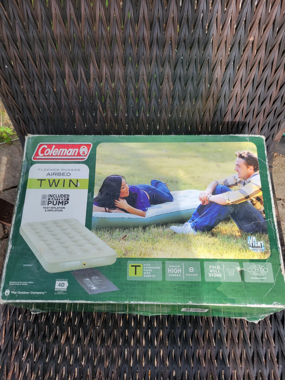 Coleman AIRBED TWIN brand new - photo 2