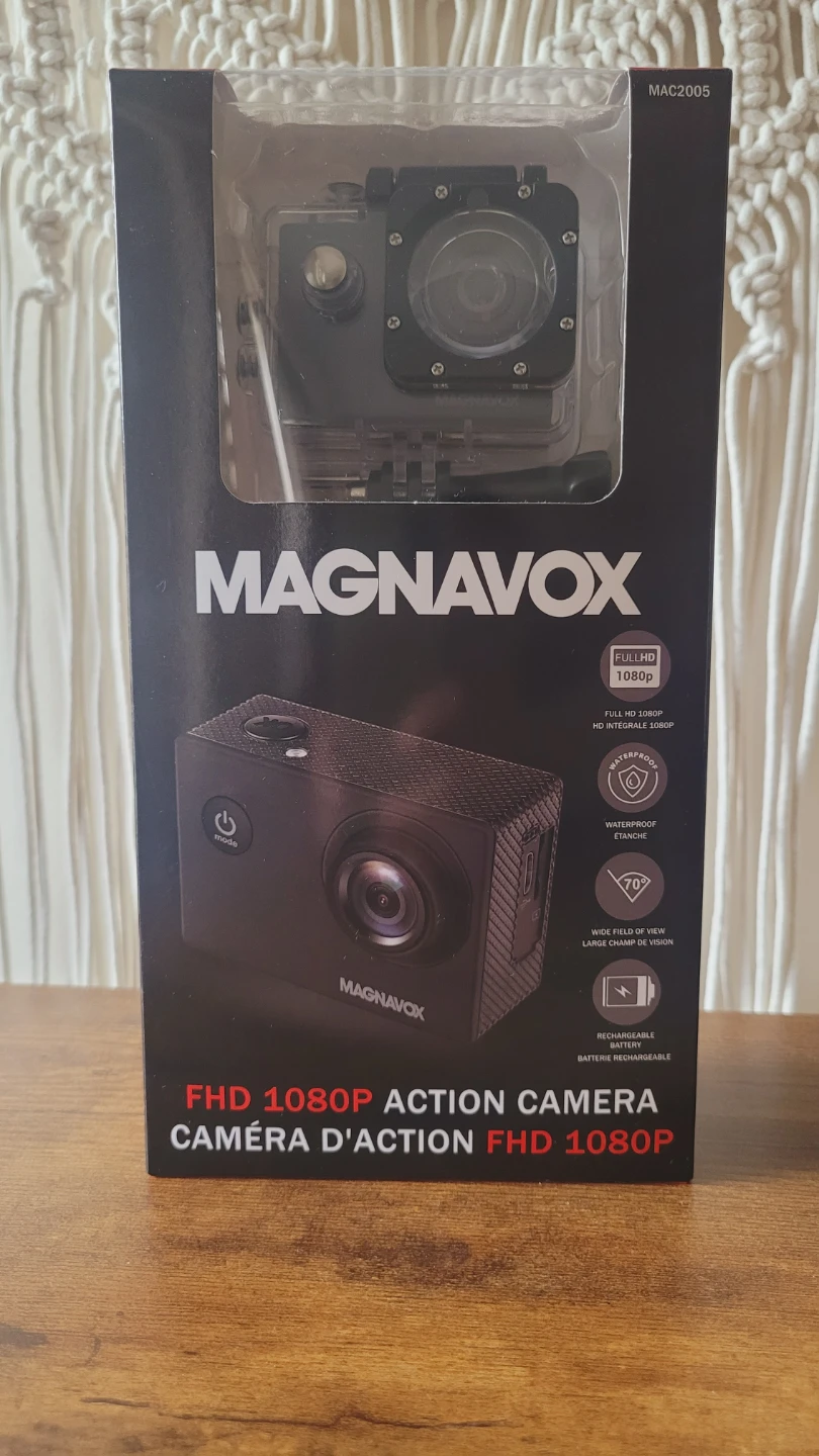 Magnavox FHD 1080P Action Camera – Brand New (Unopened) 📷