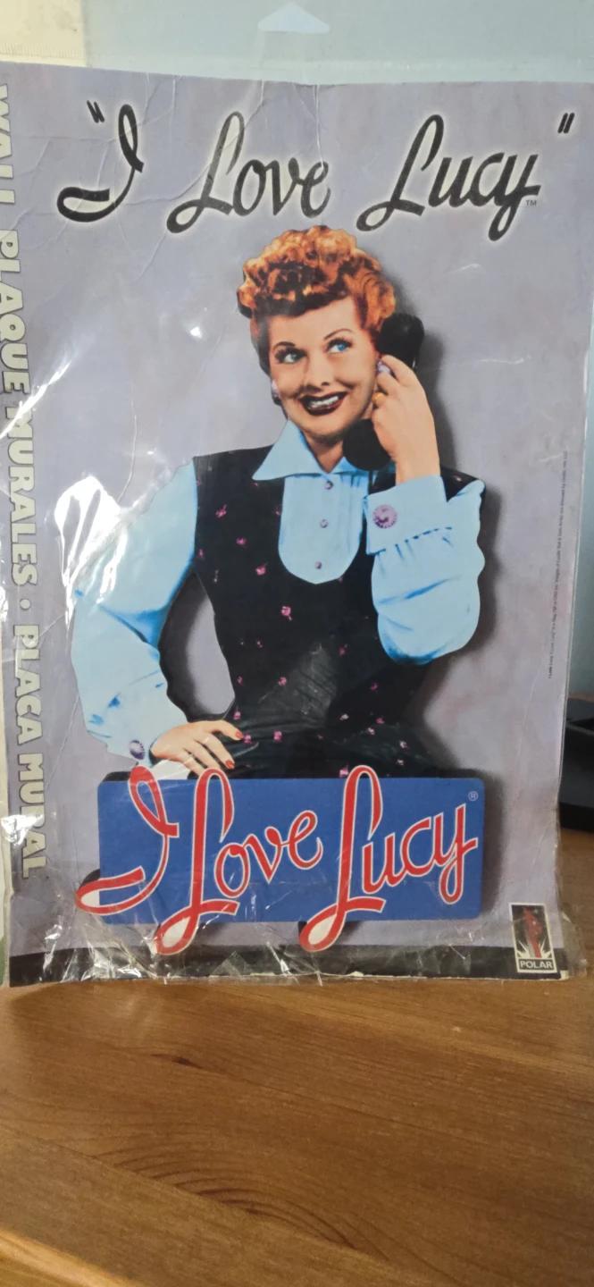 I Love Lucy Wall Plaque