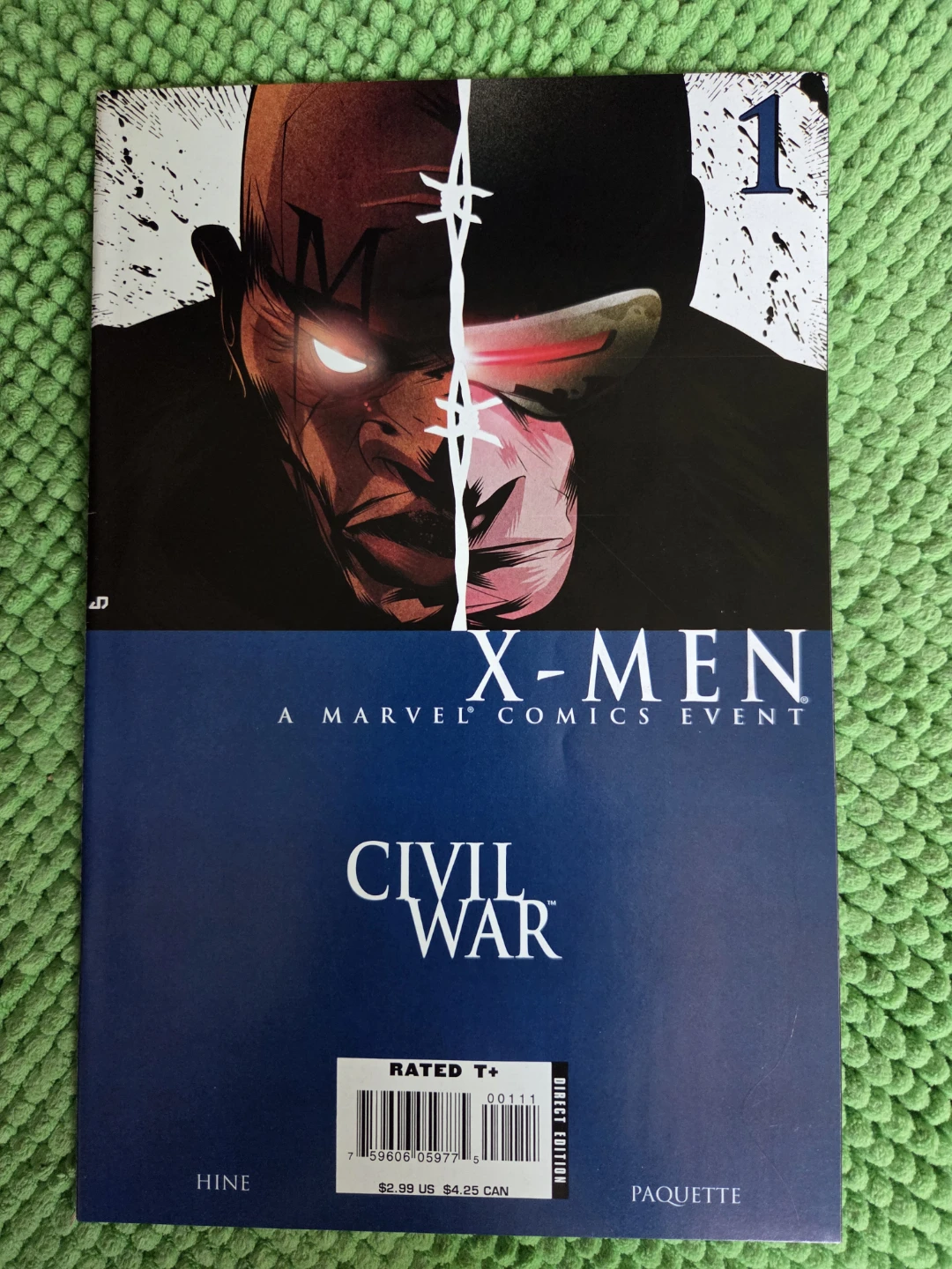 Marvel X-Men Civil War Comic Books
