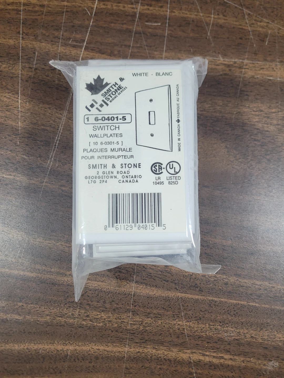 Smith & Stone White Switch Wallplates (10 Pack)