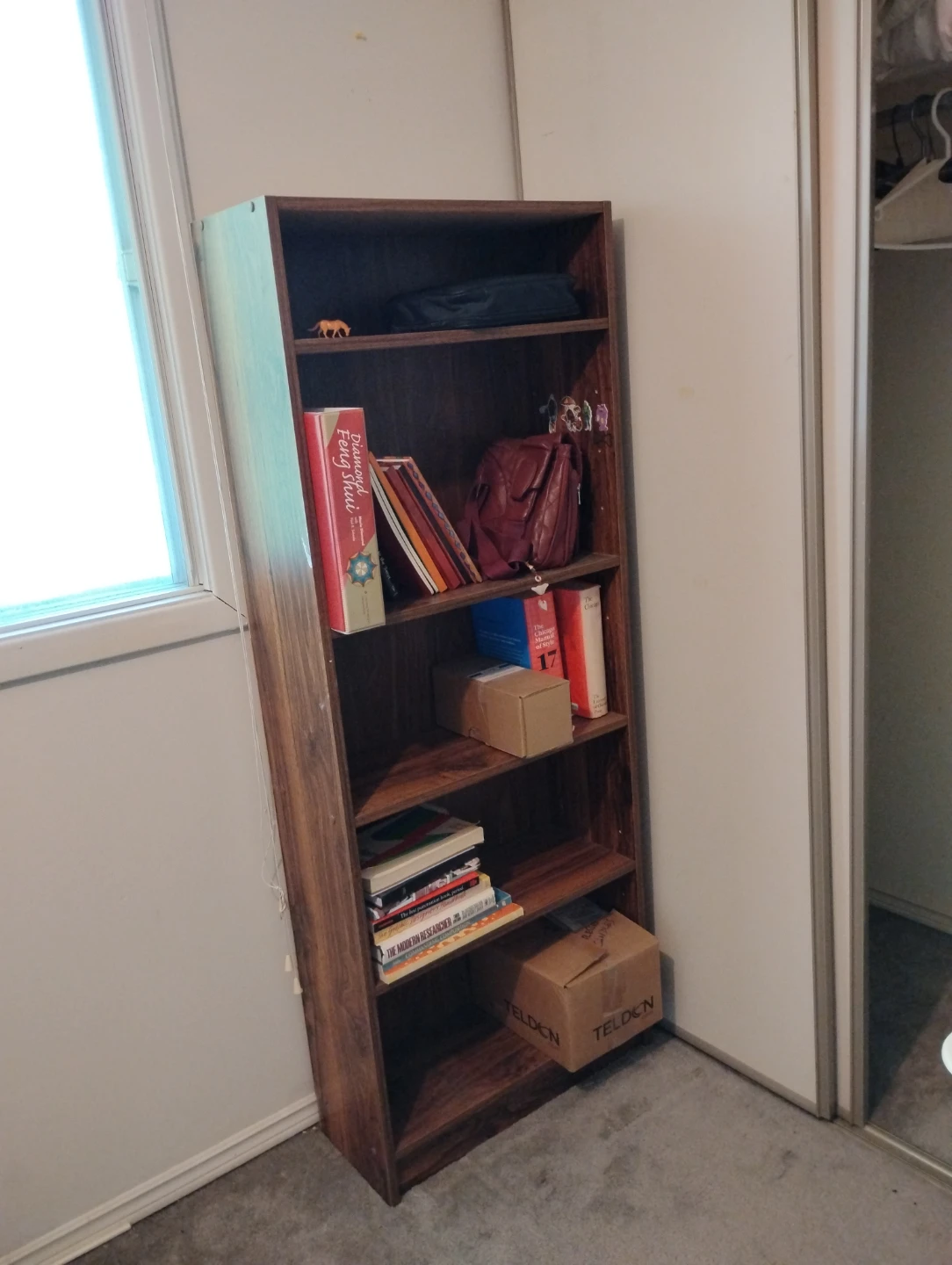 FREE Brown bookshelf