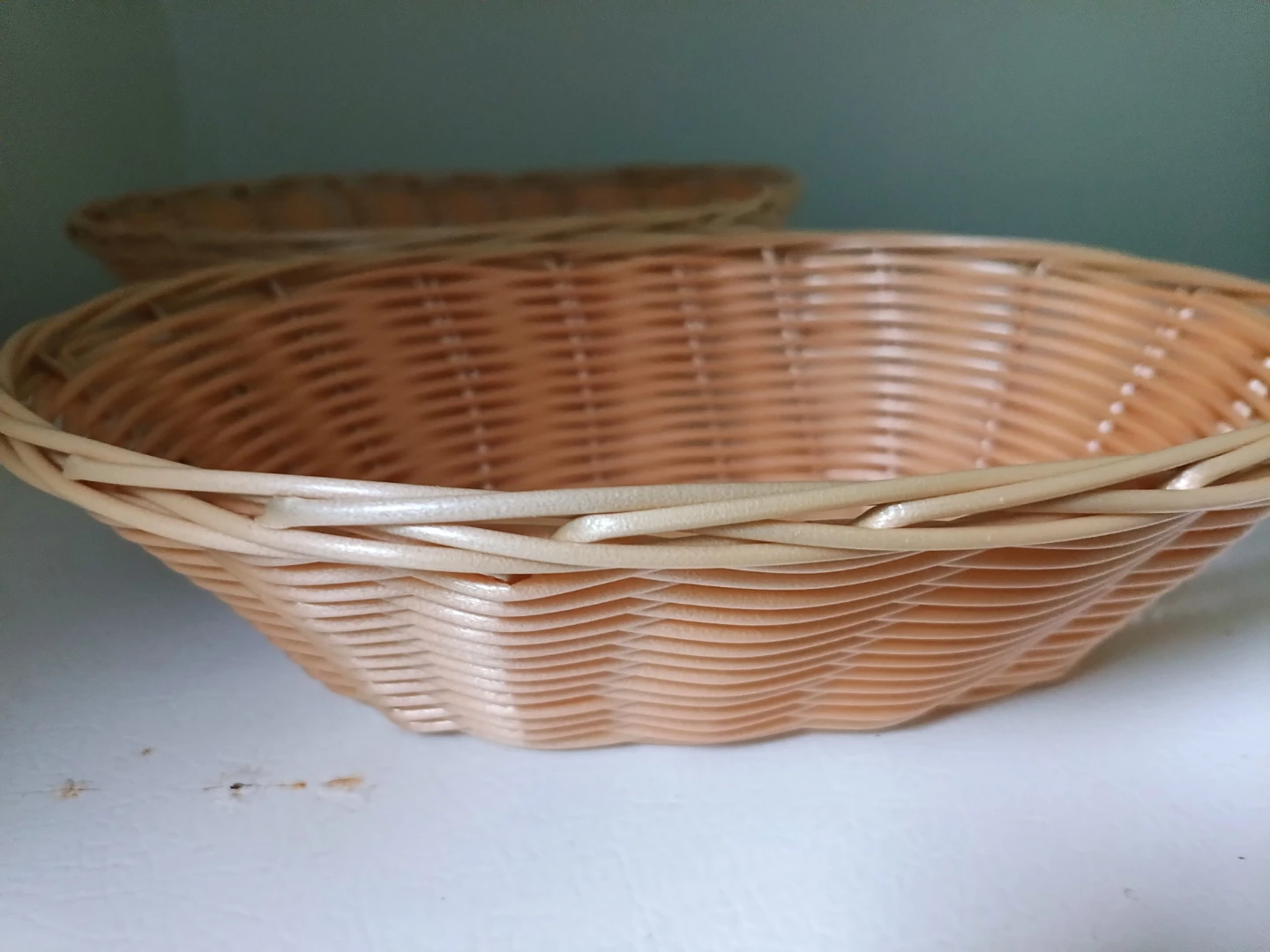 ⚽ two bread/ gift  baskets - photo 2