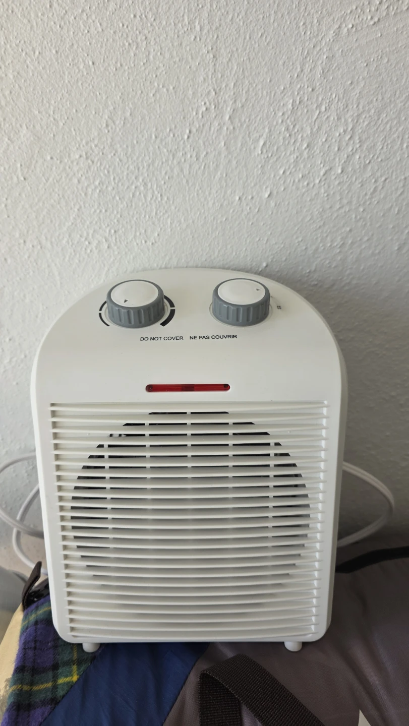White Portable Heater