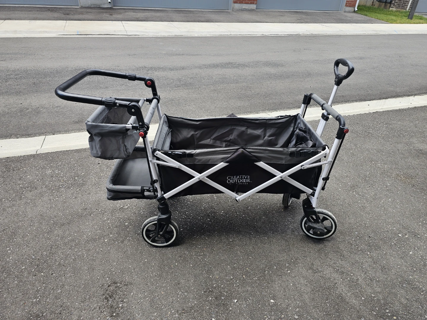 Creative Outdoor All-Terrain Wagon with Canopy and  rain cover - photo 3