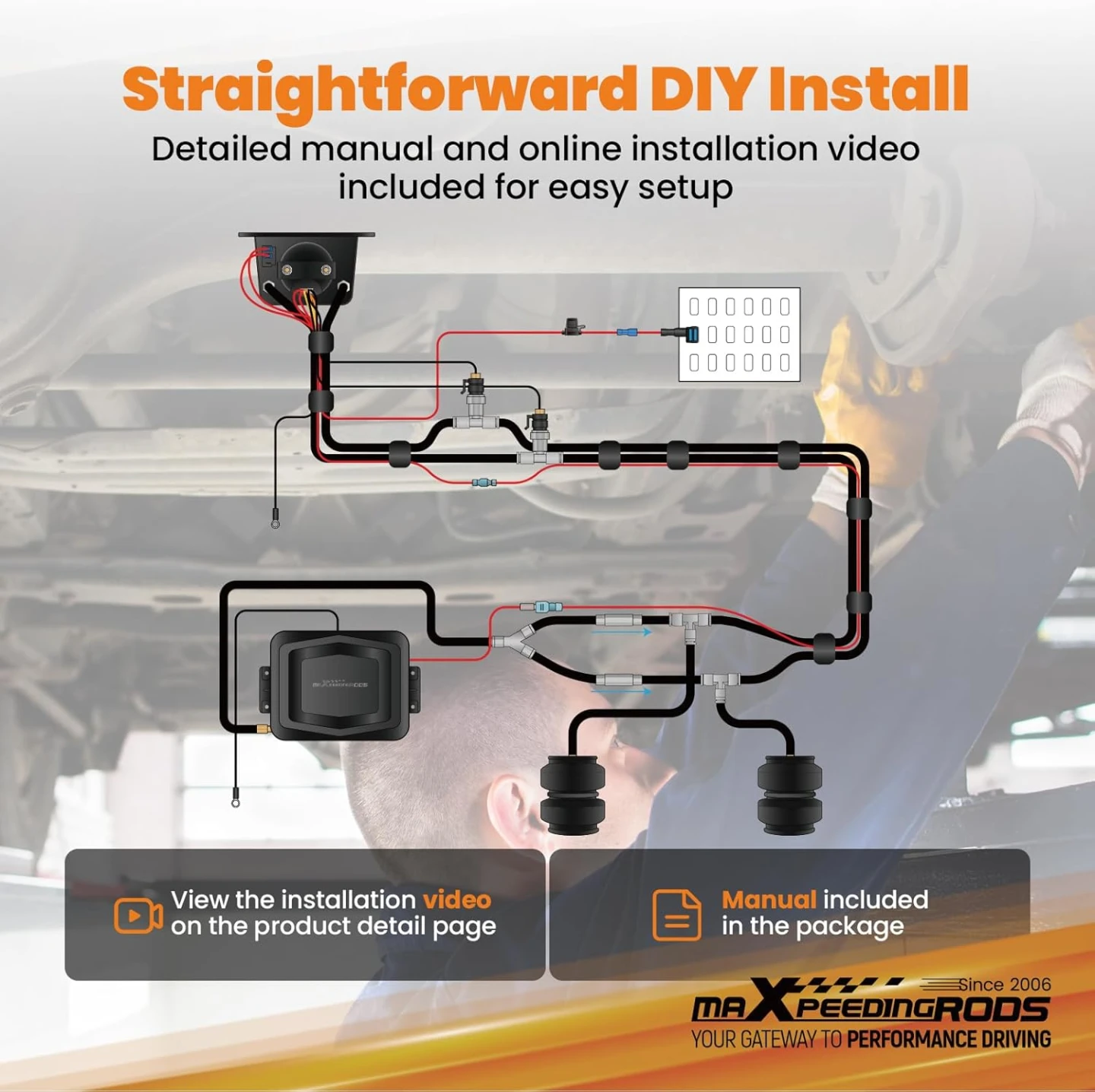MaxpeedingRods Dual Path Air Compressor System - photo 3