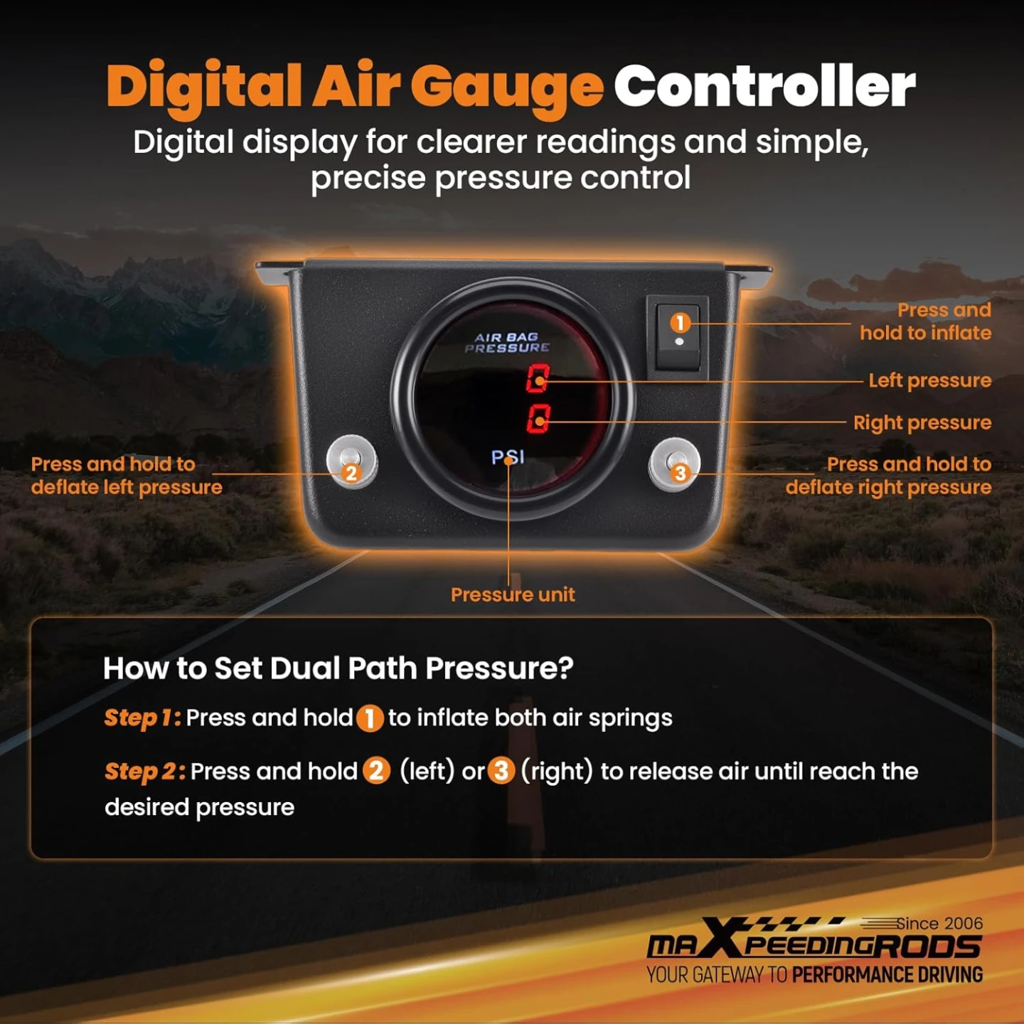 MaxpeedingRods Dual Path Air Compressor System - photo 4