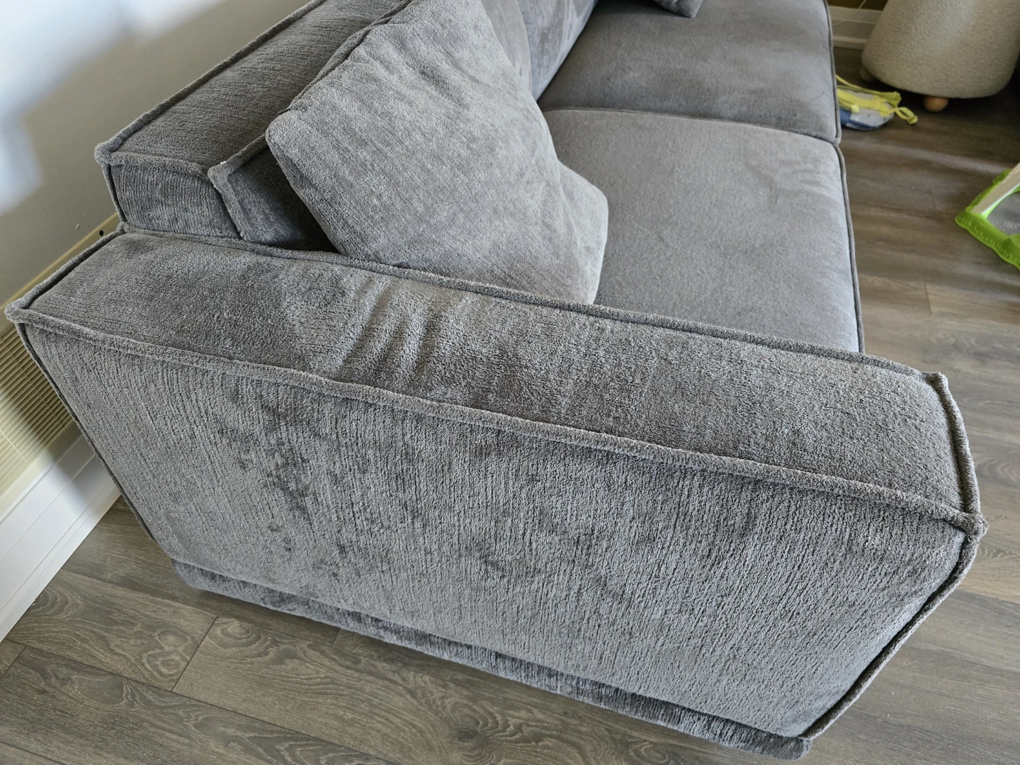 Structube Hillary Grey Sofa - photo 4