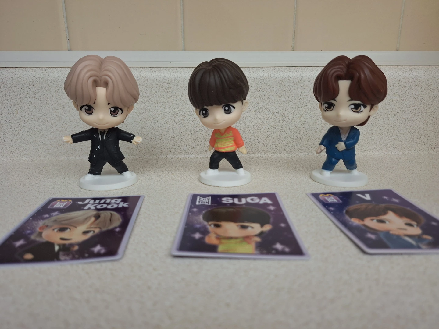 BTS McDonald Meal Toy Figures