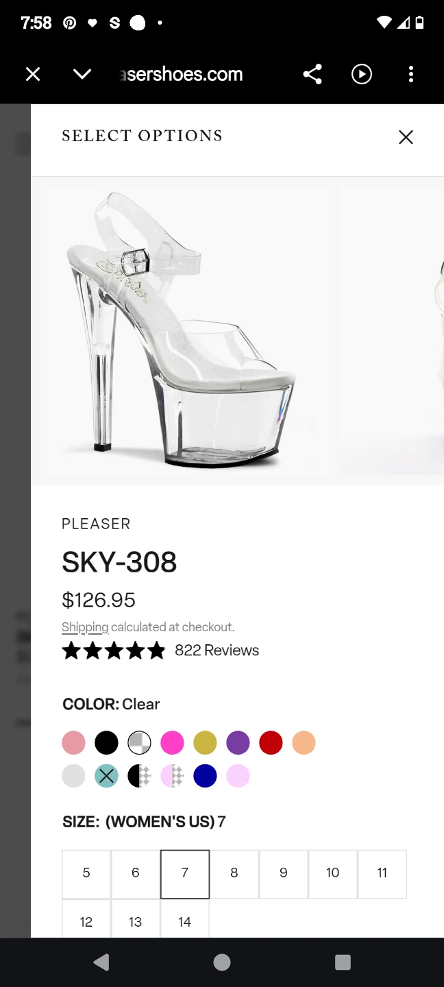 Pleaser SKY-308 Platform Heels - photo 3