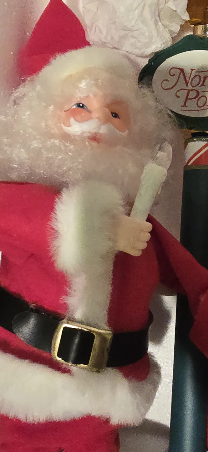 Santa and Mrs. Claus with North Pole Light Animated Collectible - photo 4