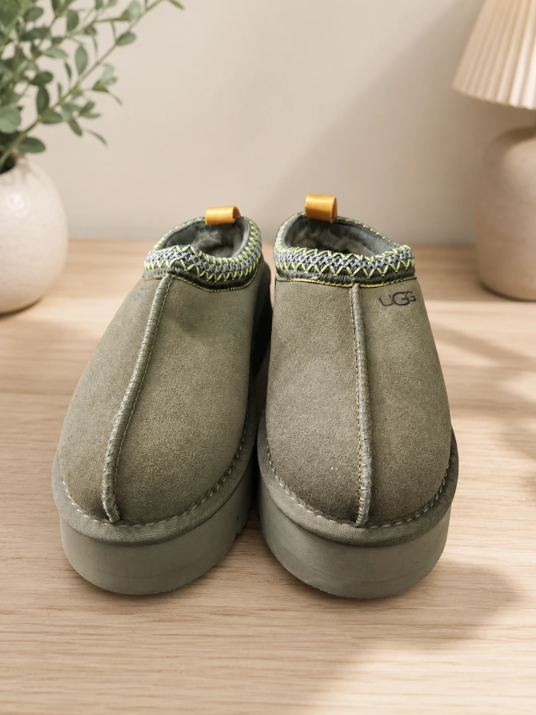 UGG Scuffette Slippers - Olive Green