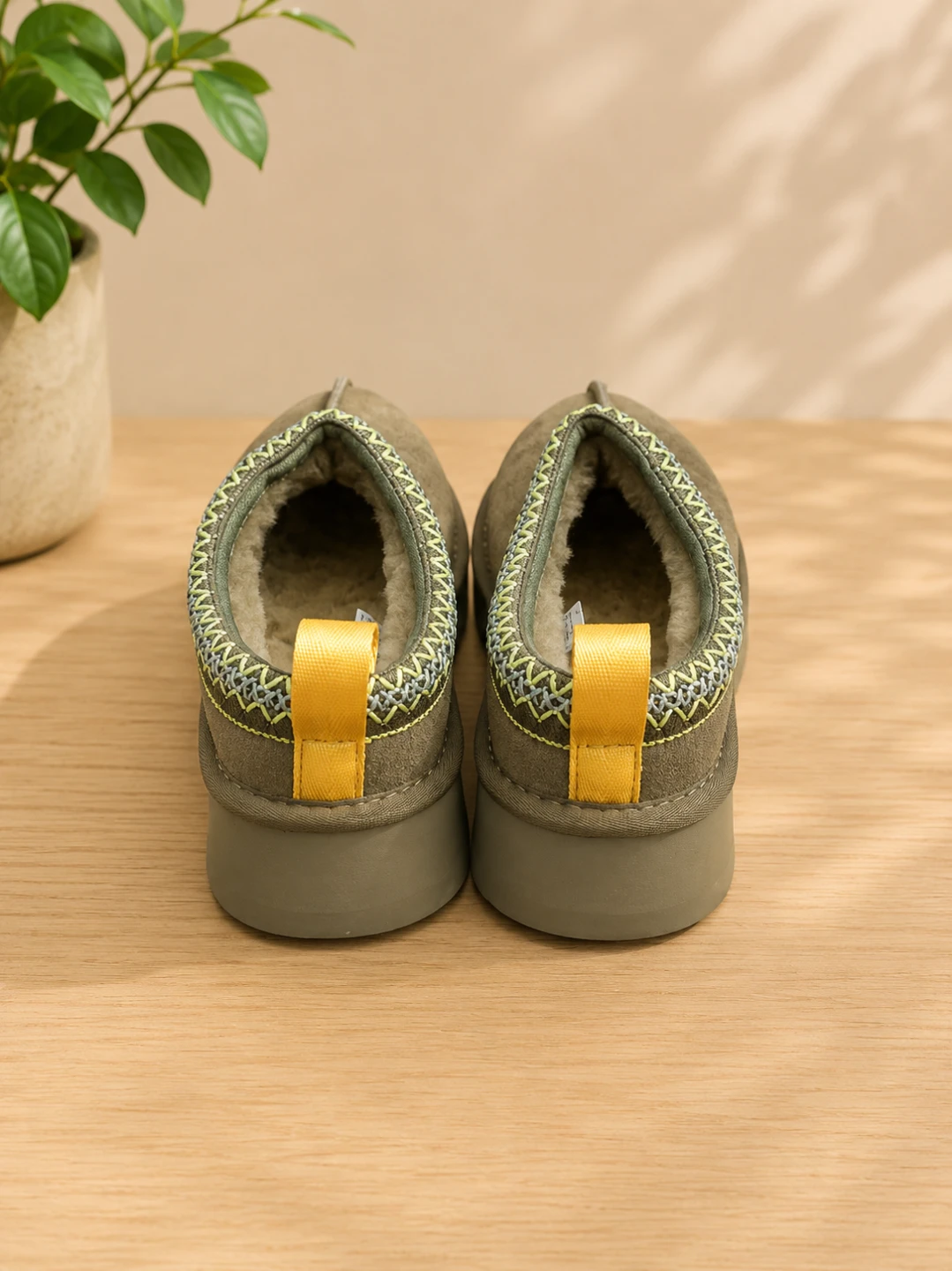 UGG Scuffette Slippers - Olive Green - photo 4