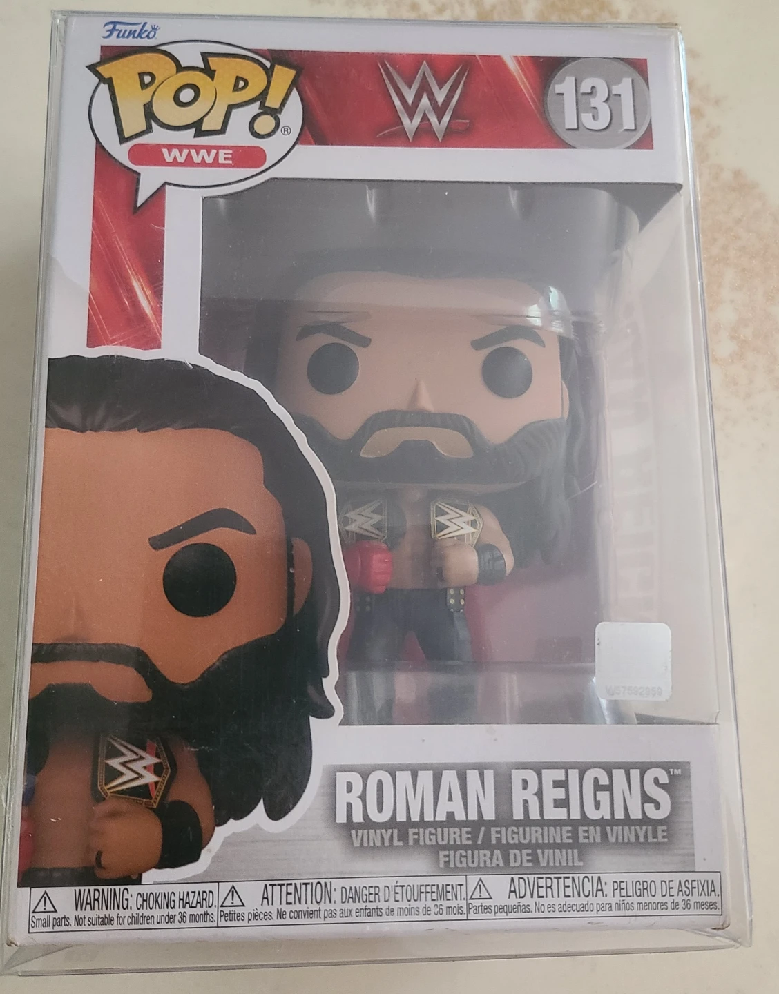 Funko Pop! WWE Roman Reigns Vinyl Figure #131