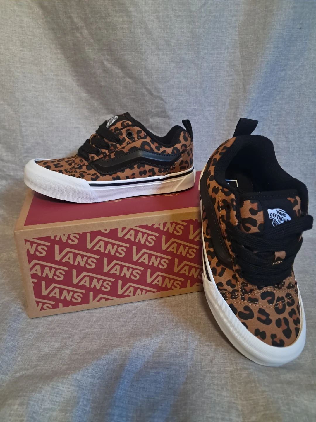 Vans Leopard Print Skate Shoes