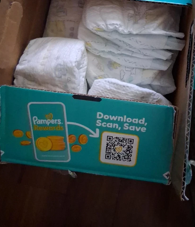 Pampers Swaddlers Diapers Size N - 136 Count - photo 2