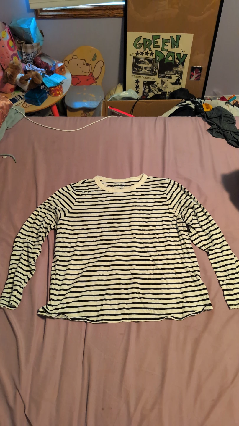 Old Navy Striped Long Sleeve Shirt