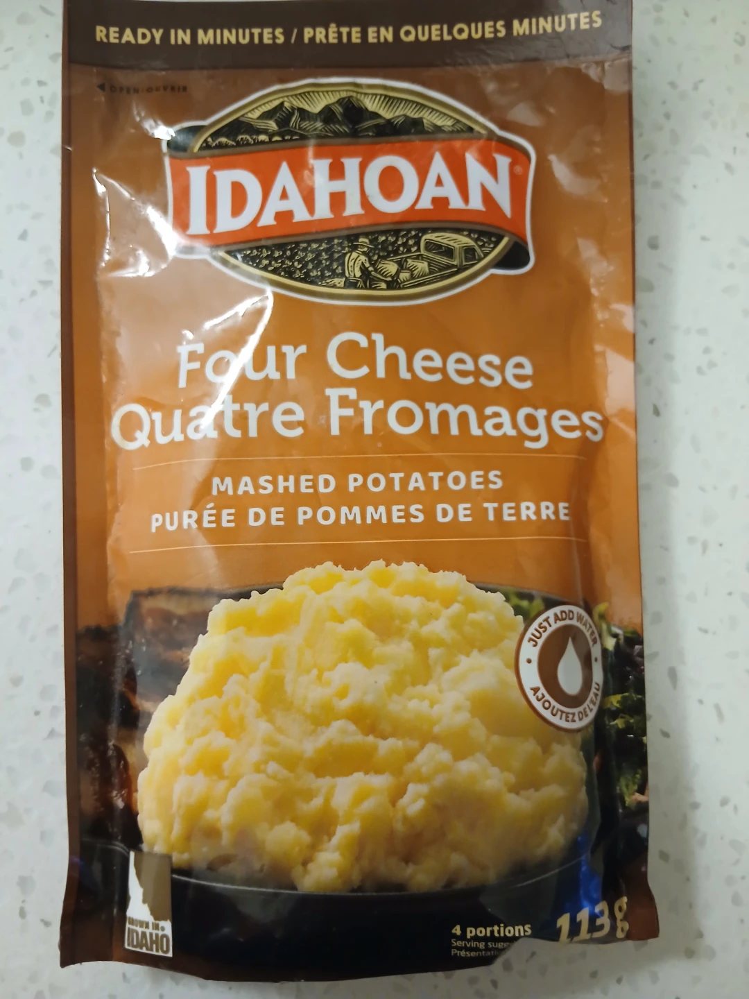 ⚽️Idahoan Four Cheese Mashed Potatoes 113g