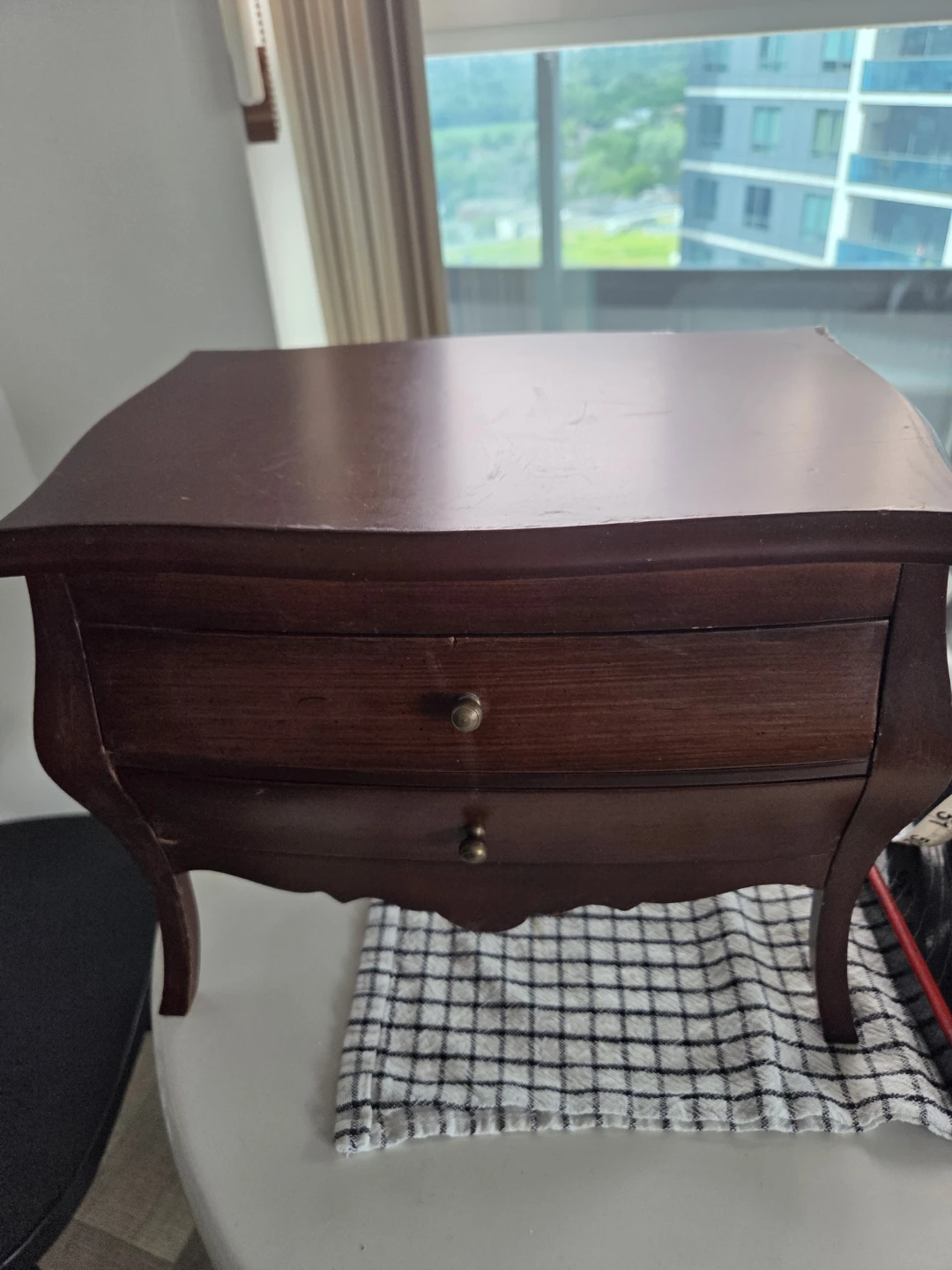 Wooden Jewellery Box with Drawers