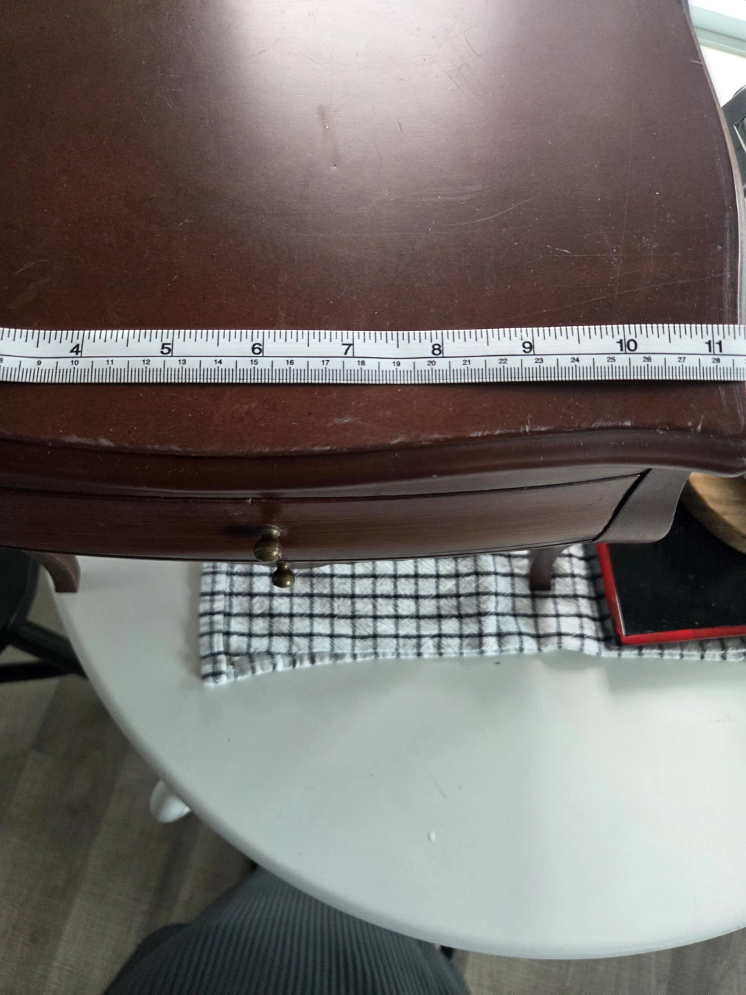 Wooden Jewellery Box with Drawers - photo 3