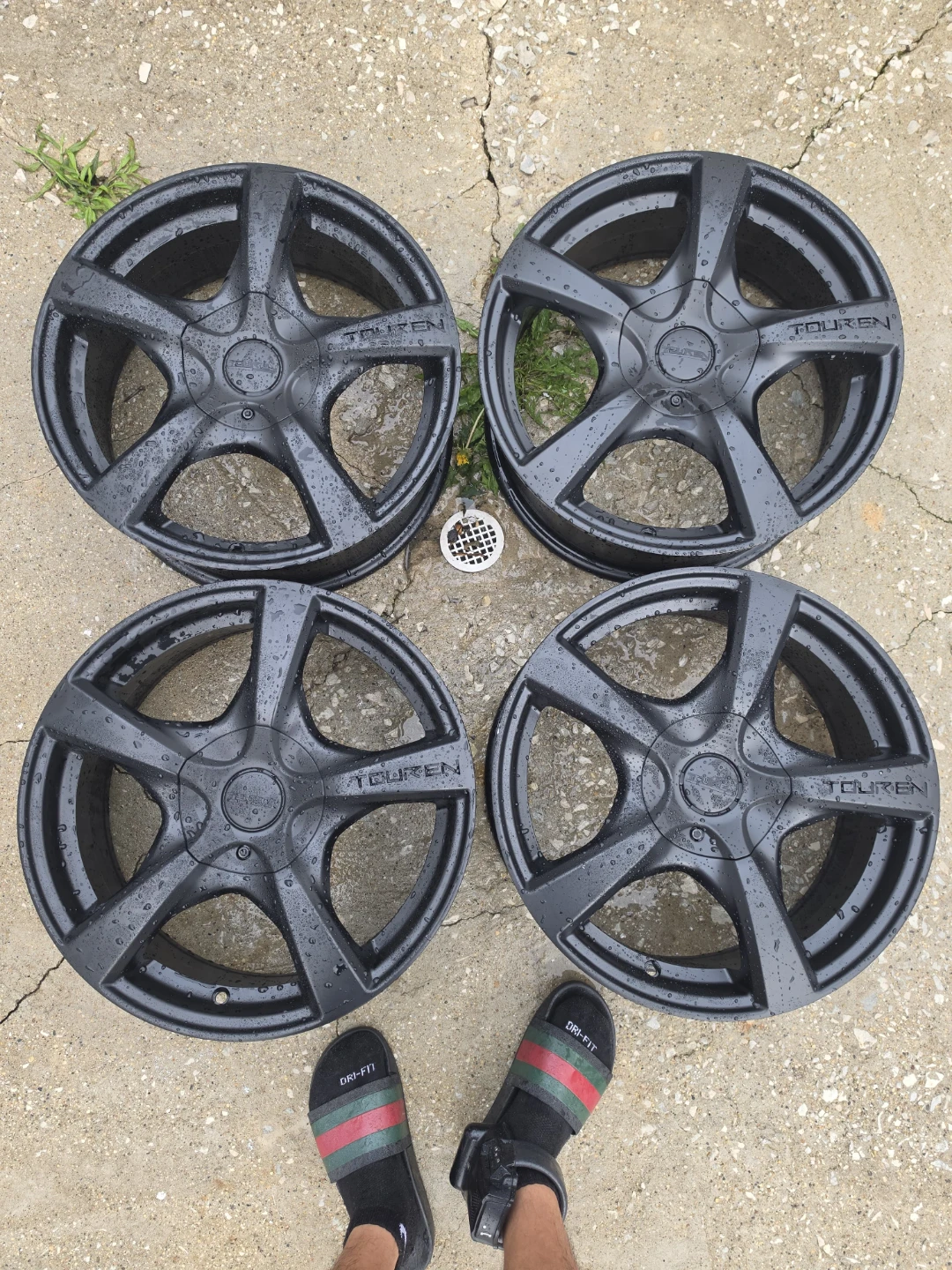New 17 inch Touren rims wheels 5x105 5x108
