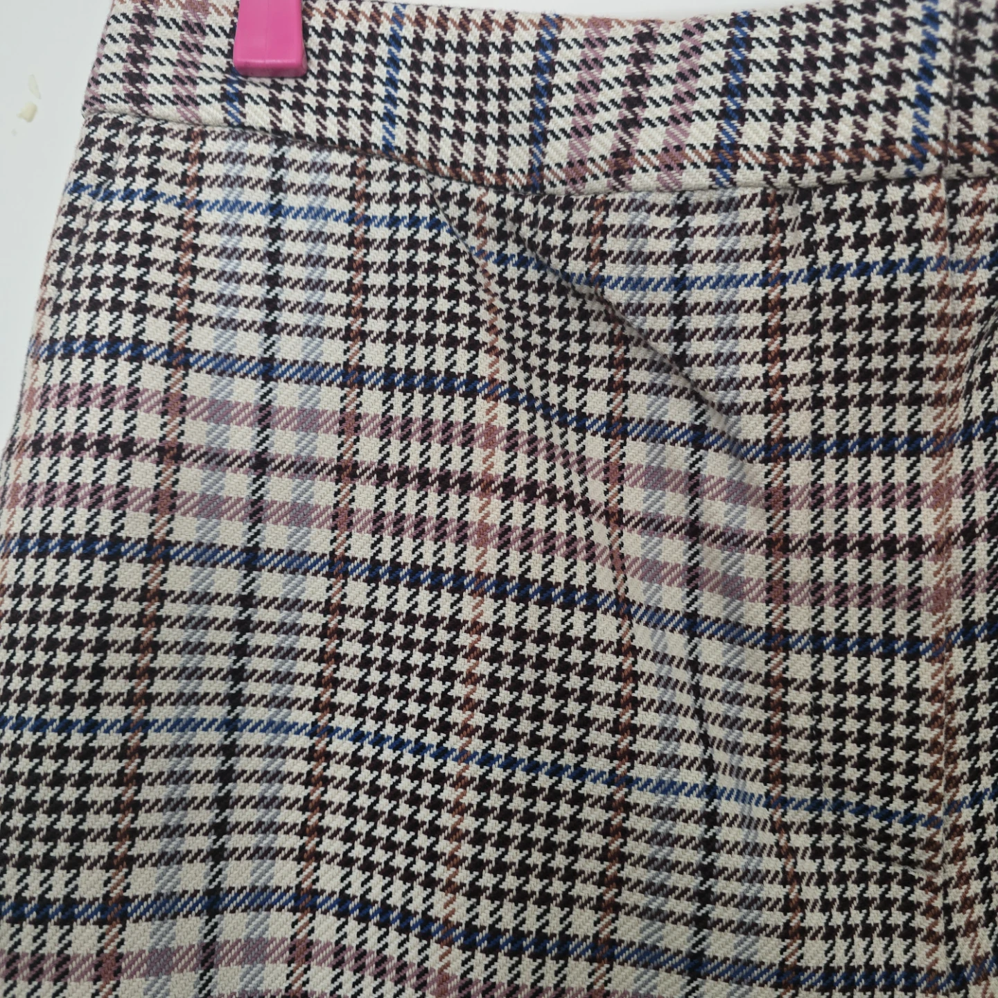 Massimo Dutti Plaid Gauchos/Cropped Pants Size 12 - photo 3