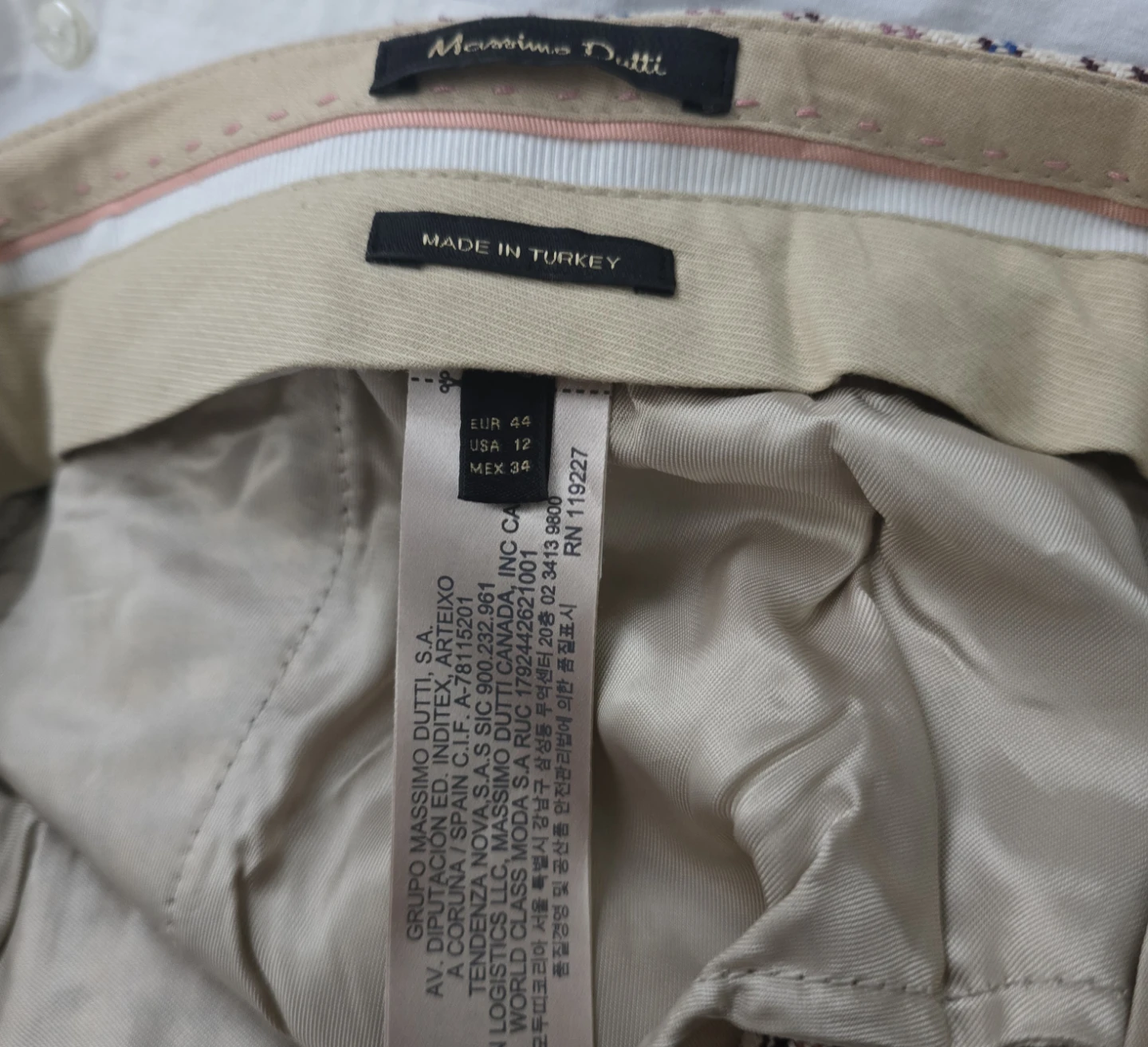 Massimo Dutti Plaid Gauchos/Cropped Pants Size 12 - photo 4