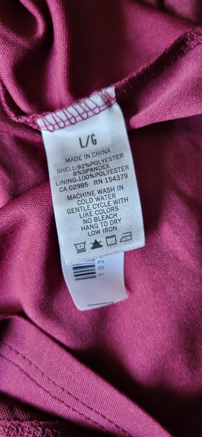 Aeropostale Burgundy Smocked Long Sleeve Dress ⚽ - photo 3