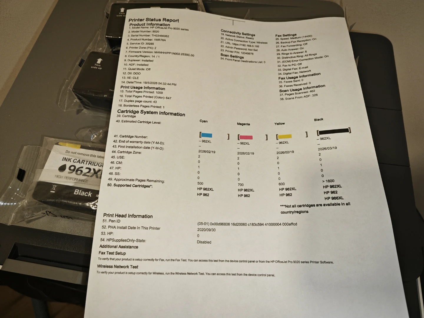 HP Officejet Pro 9020 + EPSON WF2950 - photo 3