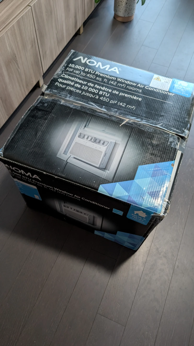 Noma 10,000 BTU air conditioner - photo 3