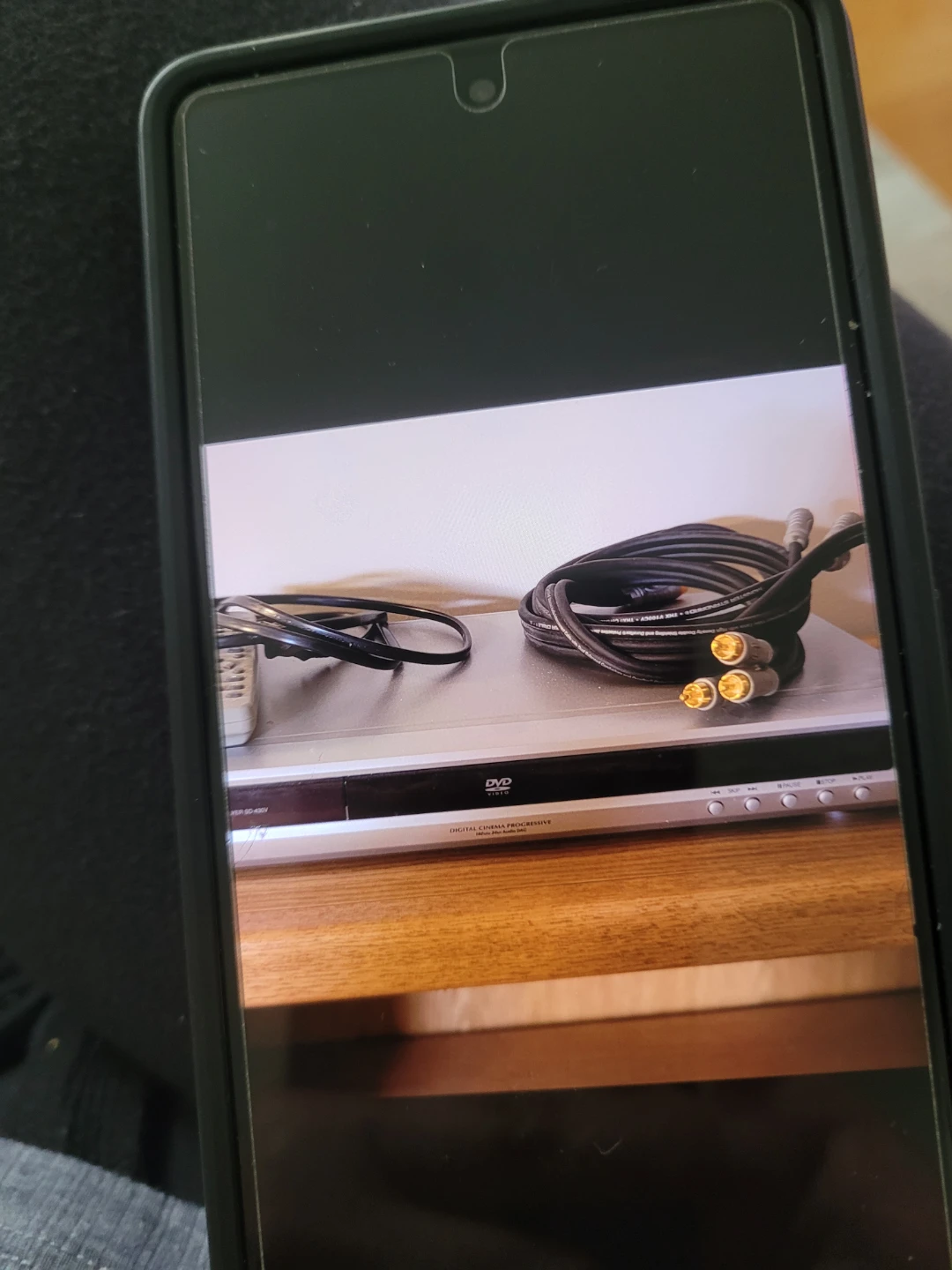 DVD Player with Cables