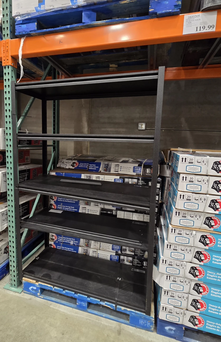Costco Gorilla Rack Heavy-Duty Storage Rack