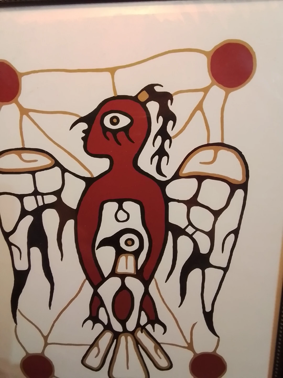 Christian Morrisseau "Potan and Norval" Framed LEP with COA - photo 2