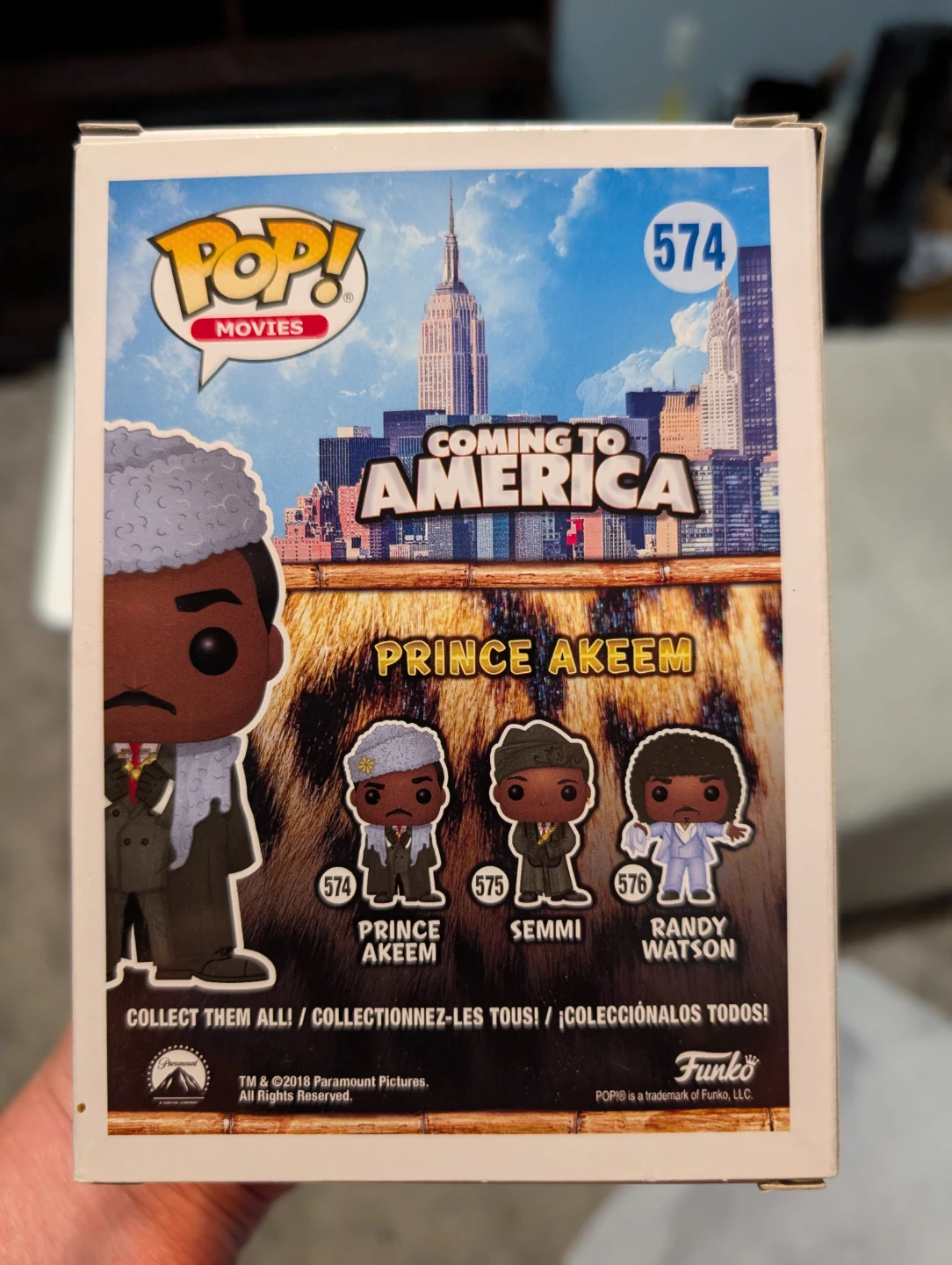 Funko Pop! Coming to America Prince Akeem Vinyl Figure #574 - photo 2