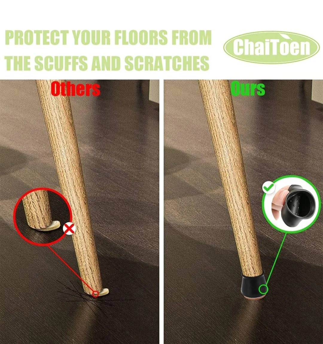 27pcs Non-Slip Chair Leg Caps - photo 3