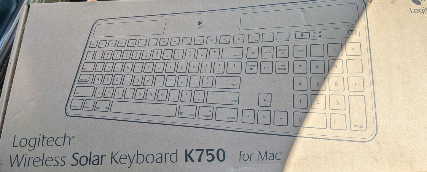 Logitech Wireless Solar Keyboard K750 for Mac - photo 2