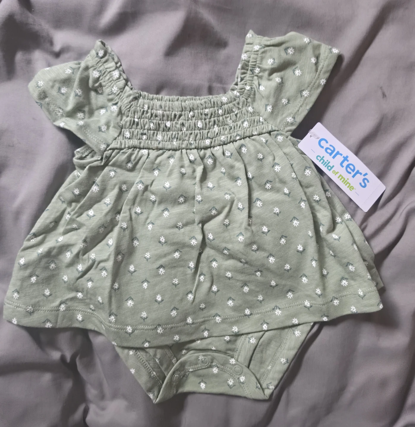 Carter's Child of Mine Baby Girls' Bodysuit Dress