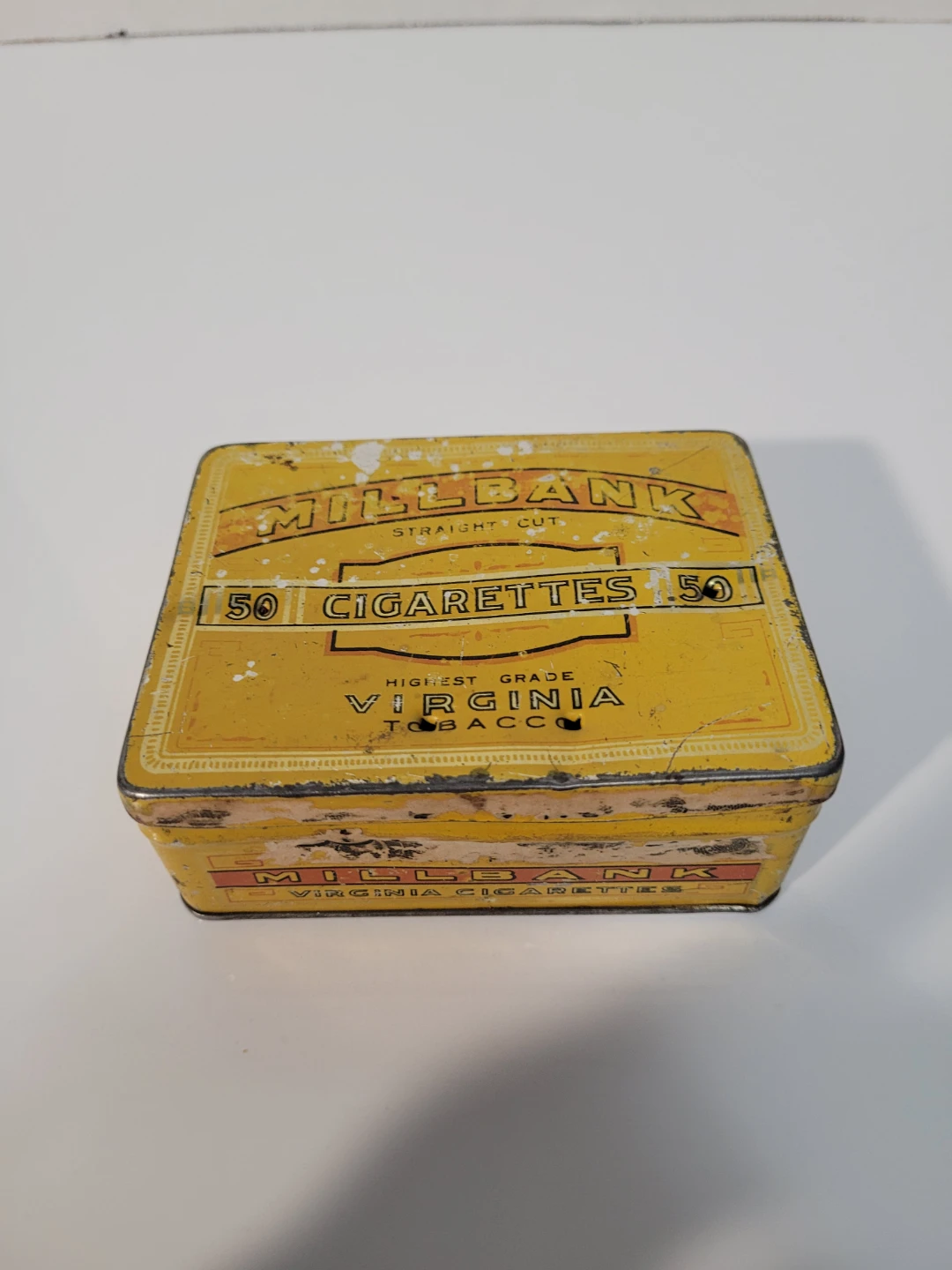 Millbank Virginia Cigarettes Tin