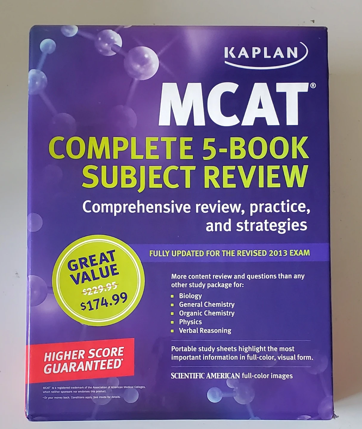 Kaplan MCAT Complete 5-Book Subject Review - photo 2
