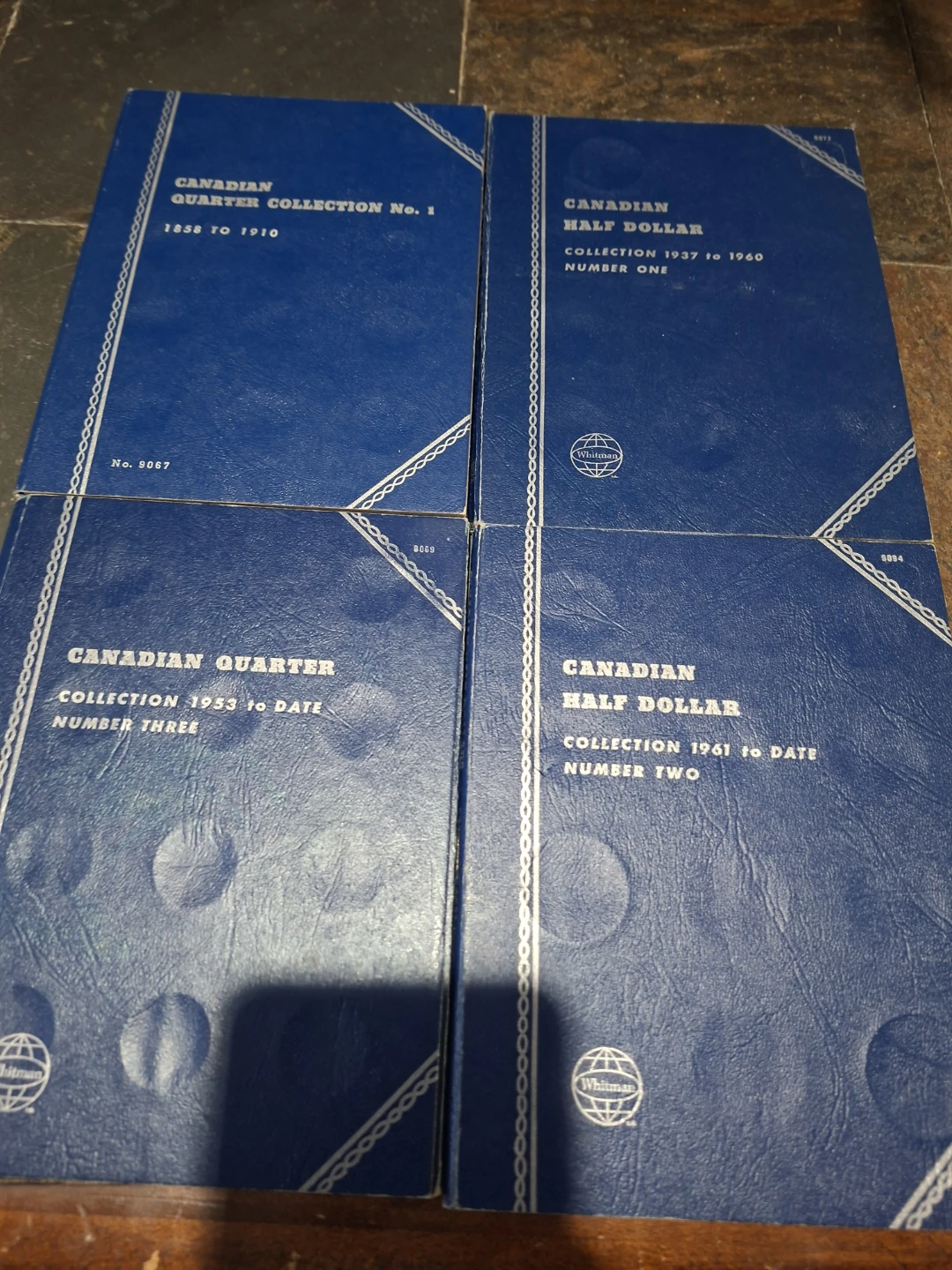 Whitman Canadian Coin Collection Albums (Quarter & Half Dollar)