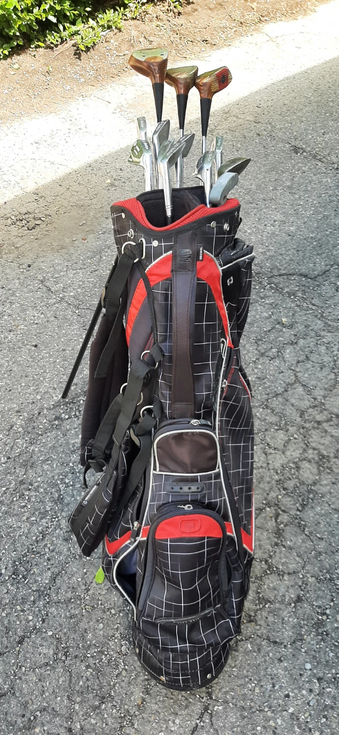 Complete Set Of Men's Right Handed Golf Clubs With Kickstand Bag - photo 3