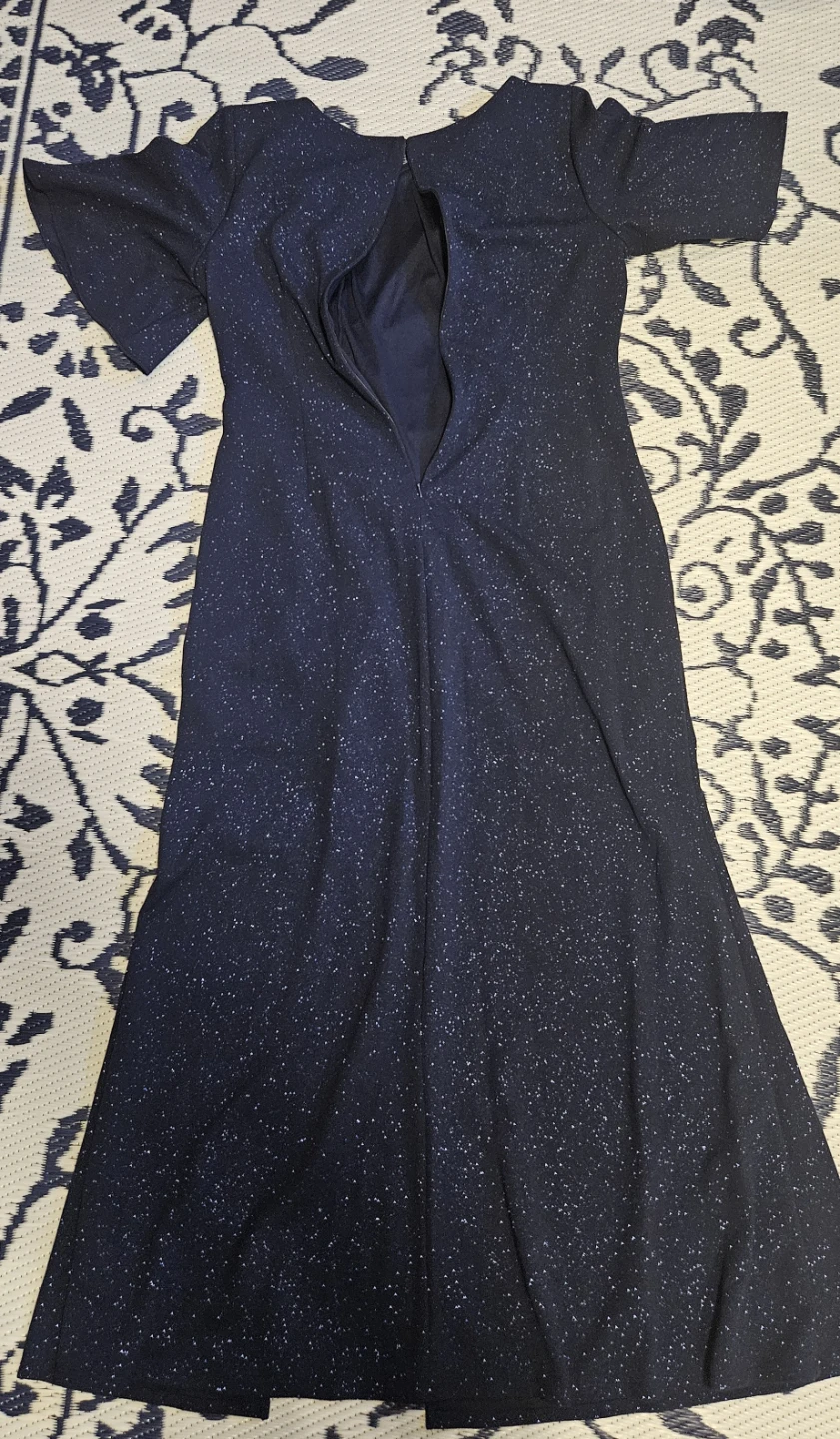 Navy Sparkle Maxi Dress - photo 2