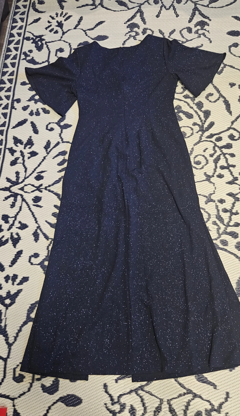 Navy Sparkle Maxi Dress - photo 3