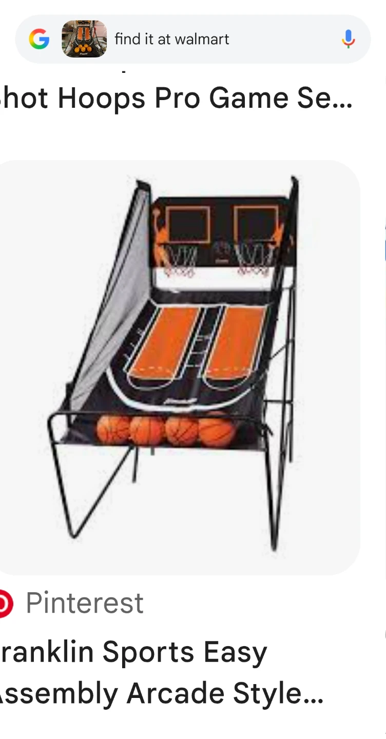 Franklin Sports Arcade Dual Shot Basketball Game