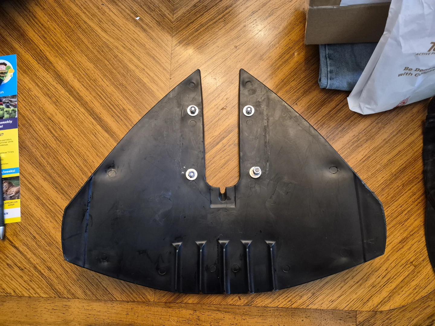 Boat motor Hydrofoil Stabilizer - photo 2